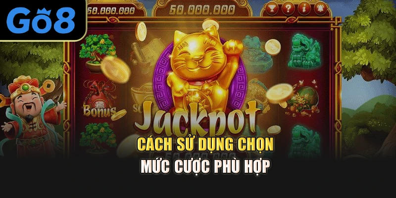 Cách sử dụng chọn mức cược phù hợp 