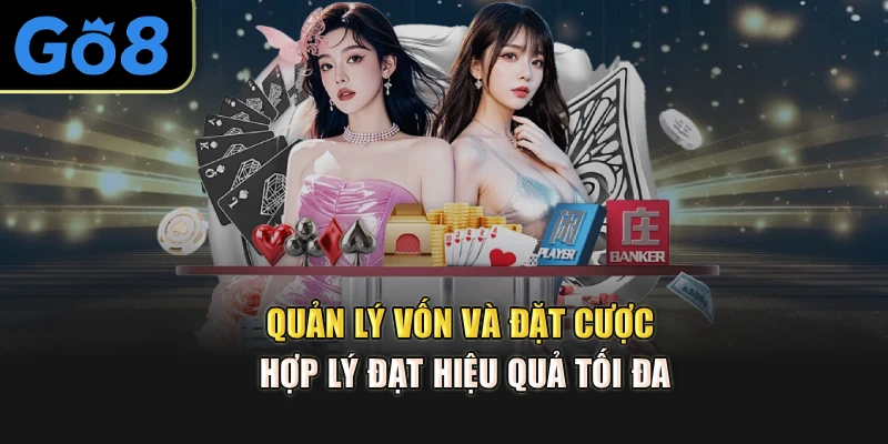 Quản lý vốn và đặt cược hợp lý đạt hiệu quả tối đa